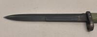 Spanish CETME L Bayonet, 8.75" Blade, Fits 5.56mm NATO Model L Rifle, With Scabbard and Frog - 6