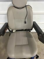 Working Pride Jazzy 1122 Power Wheelchair, 300 lb Capacity, Blue, Mid-Wheel Drive, DWR1000L054 - 8