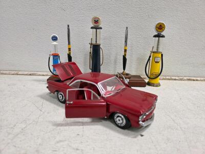 1963 Chevrolet Corvair Coupe 1:18 Scale Diecast Model with Opening Doors and Hood
