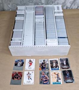 (1) Box Of 500+ Assorted 2012-2016 Basketball Trading Cards Including HOFs, Stars & Rookies
