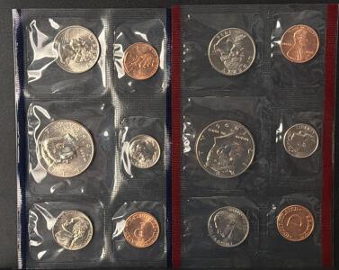 1996 U.S. Mint Uncirculated Coin Set with Special 1996-W Roosevelt Dime