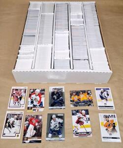 (1) Box Of 500+ Assorted 2012 -2015 Hockey Trading Cards Including HOFs, Stars & Rookies