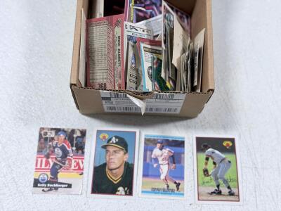 1990-91 Pro Set Kelly Buchberger #126 Edmonton Oilers Hockey Card + Sports Card Lot