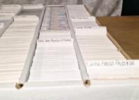 (1) Box Of 500+ Assorted 2005-2006 Football Trading Cards Including HOFs, Stars & Rookies - 5