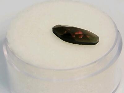 .65ct Natural Black Opal Beautiful Multi-Colored Checker Cut Gemstone
