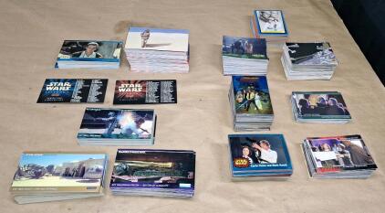 (500+) Assorted Star Wars Collector's / Traiding Cards