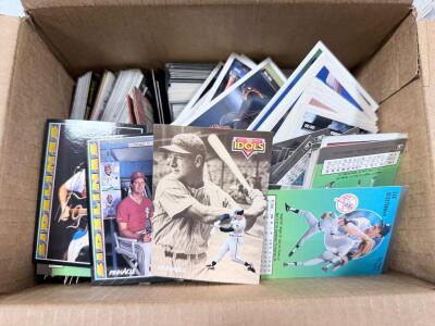 Pinnacle Baseball Card Lot ~100+, 1992-93 "The Idols", "Sidelines", Lou Gehrig, Yankees