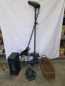 Minn Kota Terrova 55 Trolling Motor, 12V, 55 lbs Thrust, 45" Shaft, Foot Pedal Control