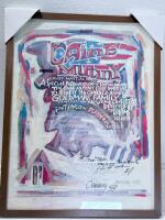 Signed William Cumming "The Caine Mutiny Court Martial" 1987 Framed Art Poster, Intiman Theatre - 4