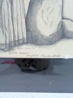 Paula Beck Signed Limited Edition Print "Apache Woman" 1993, 571/1000, Framed Art - 2