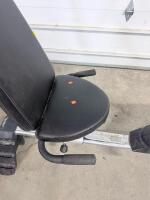 ProForm CrossTrainer 5.5 Recumbent Exercise Bike with Integrated Weight Bench - 6