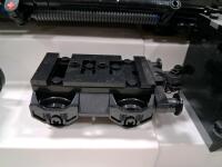 Custom LEGO Steam Locomotive Train MOC, Black/Gray, 250-400 pcs, Tender - 5