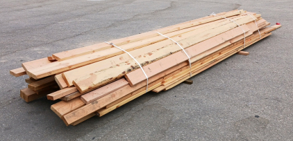 Bunk of Assorted Building Lumber