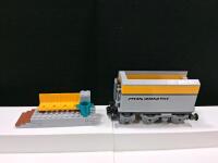Custom LEGO-Compatible WWII Railgun (Dora/Gustav) & Streamlined Steam Locomotive Display Set - 3