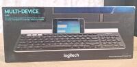 (1) Logitech K780 Multi-Device Wireless Keyboard - PC/MAC/Chrome/Android/iOS