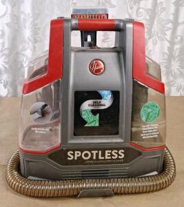 (1) Hoover Spotless Portable Carpet & Upholstery Spot Cleaner. Model FH11300