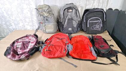 (6) Daypacks & (1) Hydration Pack
