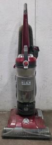 Hoover WindTunnel High Performance Upright Vacuum, Bagless, HEPA Carbon Filter, Multi-Floor Adjust (powers on)