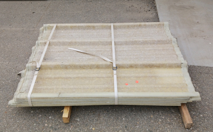 Pallet of Fiberglass Siding