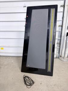 MartinLogan ElectroMotion ESL X Electrostatic Loudspeaker, Gloss Black, Dual 8" Woofers