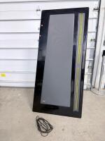 MartinLogan ElectroMotion ESL X Electrostatic Loudspeaker, Gloss Black, Dual 8" Woofers