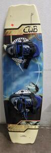 CWB Prodigy 136 Wakeboard by Rob Struharik with CWB Torq Bindings