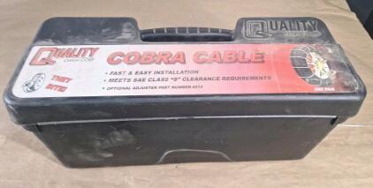 (1) Set Of Cobra Cable Snow Chains