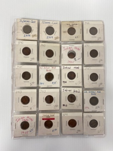 Late 1800’s- Early 1900’s UIted States Indian Head Cents