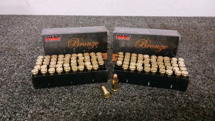 (2) Boxes of PMC 9mm Ammo