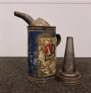 Vintage Maytag Oil Can and Spout