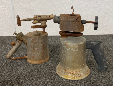 (2) Vintage Torches