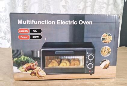 (1) 600W Multifunction Countertop Electric Oven