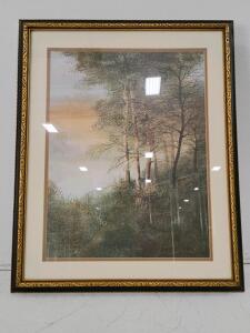 Able Art Inc. Framed Print, Serial No. 6259, 27" x 33"