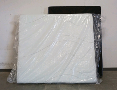 Queen Size Box Spring and King Size Mattress, New in Plastic