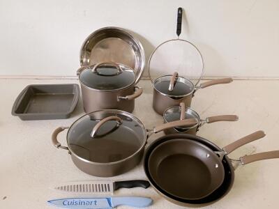 Circulon Premier Professional 10-Piece Nonstick Cookware Set with Accessories