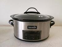 Crock-Pot 6qt Digital Slow Cooker & 16" Electric Skillet Set with Glass Lids - 2