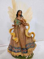 Native American-Themed Dolls & Figurines Collection &ndash; 13 Pieces, Hand-Painted Details, Beaded Accents - 3