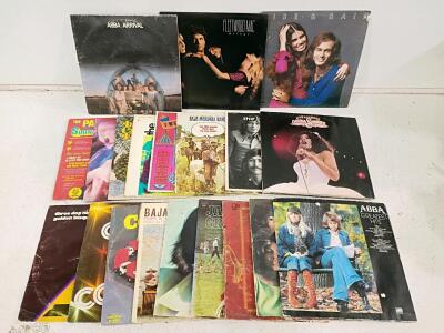Classic Rock, Pop & Country Vinyl LP Lot &ndash; ABBA, Fleetwood Mac, Donna Summer, Janis Joplin, More