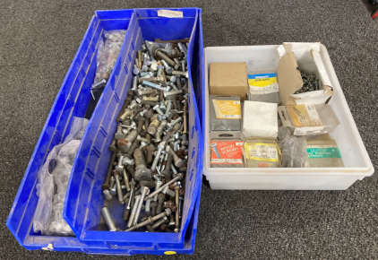 Assortment Of Nuts, Bolts And Screws