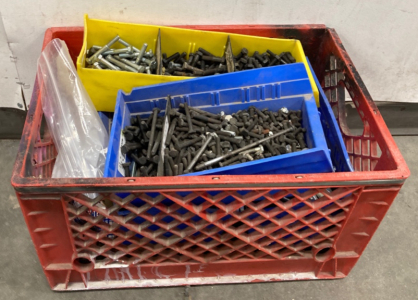 Crate Of Nuts, Bolts, And Nails