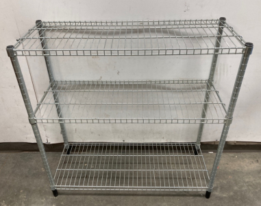 Three Level Storage Rack