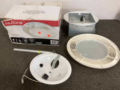 NuTone Ventilation Fan With Light And Night Light