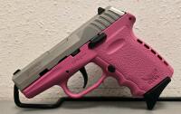 SCCY CPX-2 9mm Pistol, Pink Frame, Stainless Slide, 3.1" Barrel, SN: 772260 - 4