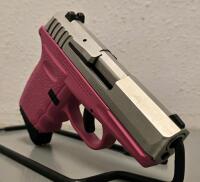SCCY CPX-2 9mm Pistol, Pink Frame, Stainless Slide, 3.1" Barrel, SN: 772260 - 6