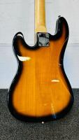 Silvertone Precision Bass Style, 4-String Sunburst, Split Single-Coil, Maple Neck - 5
