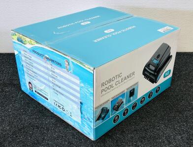 Robotic Pool Cleaner H2, 25.2V, 5200mAh, 4 Modes, 180&mu;m Filter, Wall Climb, Smart Path (New In Box)