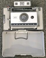 Polaroid Automatic 320 Land Camera with Case, Manuals, 114mm f/8.8 Lens, 100-Series Film - 2