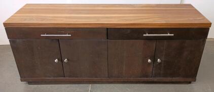 Lifestyle Enterprise C1528D Wooden Sideboard Cabinet With 2 Drawers And 4 Doors