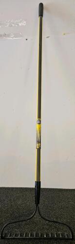 AMES PRO Bow Rake With Forged Steel Head And Fiberglass Handle