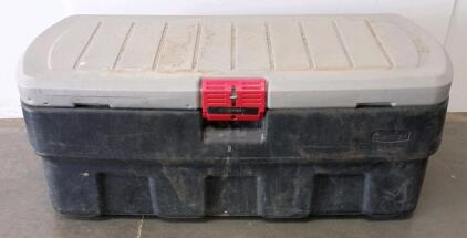 Rubbermaid 35-Gallon ActionPacker Storage Box &ndash; Heavy-Duty, Lockable, Weather-Resistant